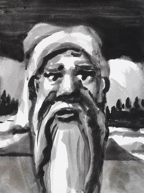 Man in Winter